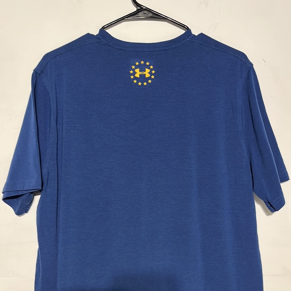 Under Armour United States of America Graphic Cotton Loose Fit Tee Shirt Size M - Picture 5 of 5
